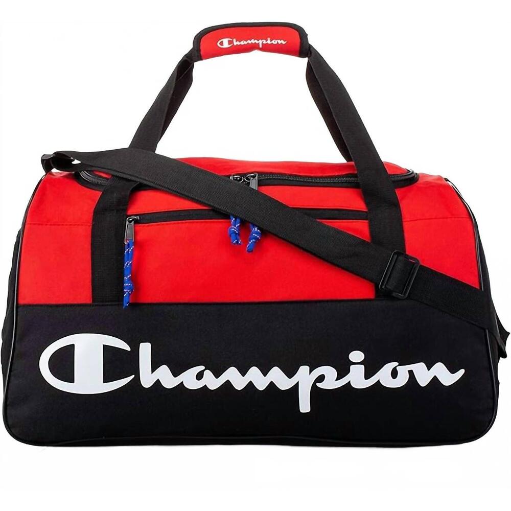NEW CHAMPION men's utility medium duffle bag in red